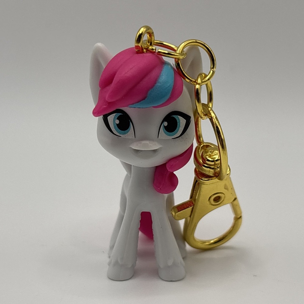 My Little Pony G5 Zipp Storm 1.5" Backpack Clip Mini Figure BookBag Keychain MLP
